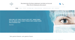 Desktop Screenshot of dr-kreisler.de